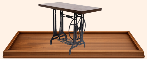 SEWING MACHINE STYLE TABLE