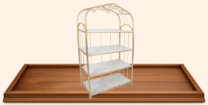 GOLDEN ARCH ETAGERE