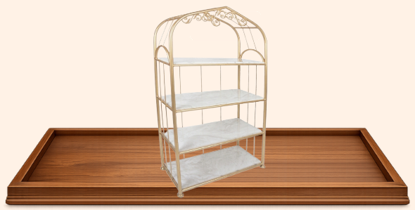 GOLDEN ARCH ETAGERE